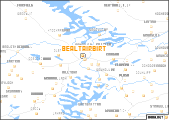 map of Béal Tairbirt