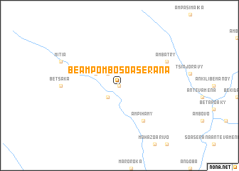 map of Beampombo-Soaserana