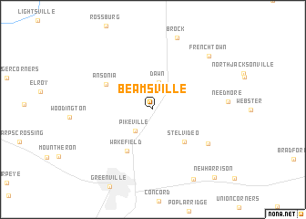 map of Beamsville