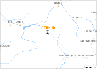 map of Beamud