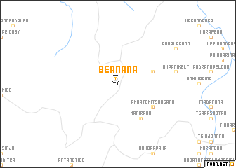 map of Beanana