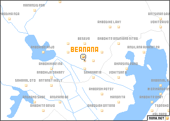 map of Beanana