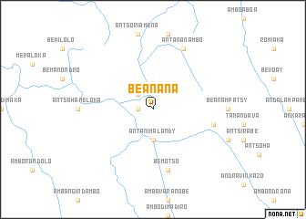 map of Beanana