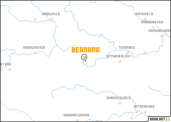 map of Beanana