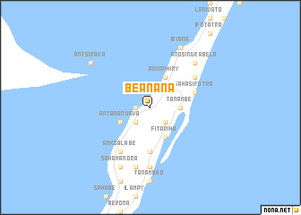 map of Beanana