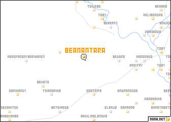 map of Beanantara