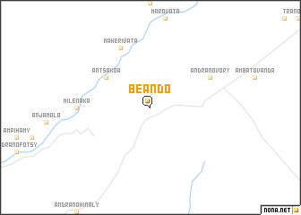 map of Beando