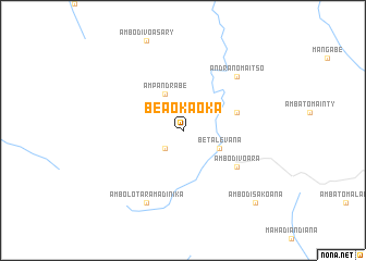 map of Beaokaoka