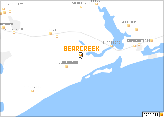 map of Bear Creek