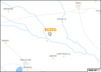 map of Beard