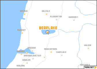 map of Bear Lake