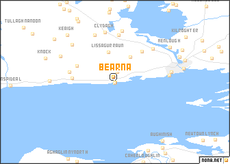 map of Bearna