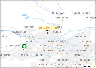 map of Bearsden