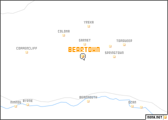 map of Beartown