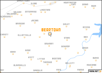 map of Beartown