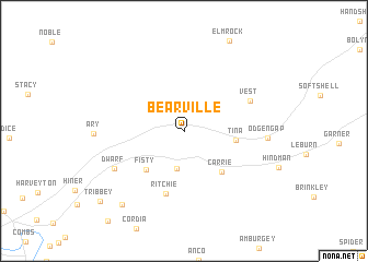 map of Bearville