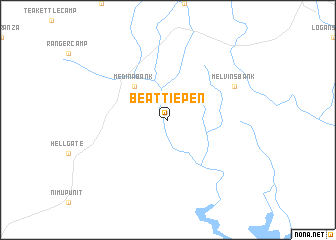 map of Beattie Pen