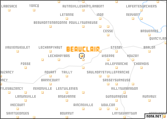 map of Beauclair