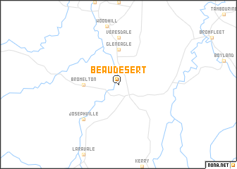 Locmap BEAUDESERT 152.8153333X 28.1033333X153.1513333X 27.8633333 