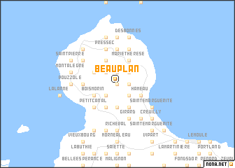 map of Beauplan