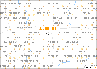 map of Beautot