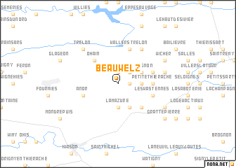 map of Beauwelz