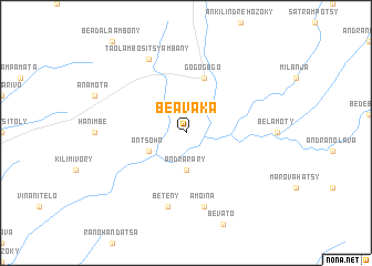 map of Beavaka