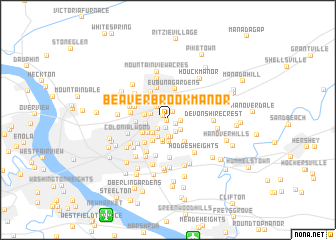 map of Beaver Brook Manor