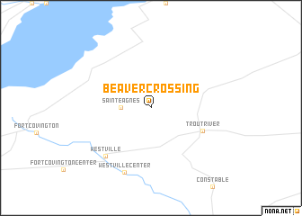 map of Beaver Crossing