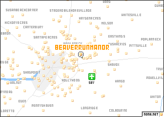 map of Beaver Run Manor