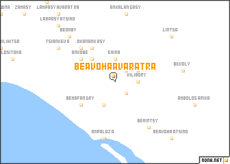 map of Beavoha Avaratra