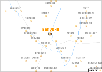 map of Beavoha