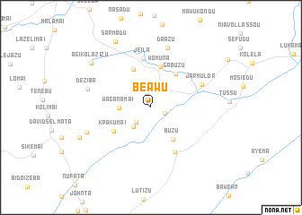 map of Beawu