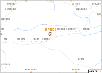 map of Bebal