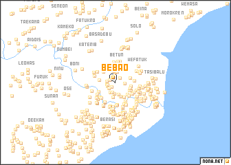 map of Bebao