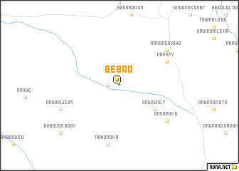 map of Bebao