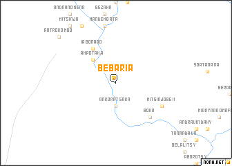 map of Bebaria