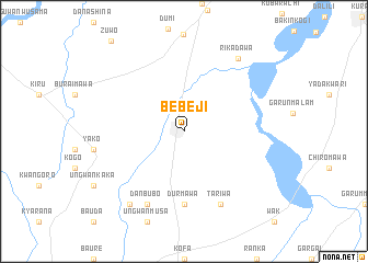 map of Bebeji