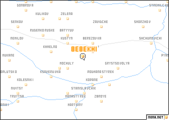 map of Bebekhi