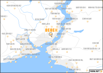 map of Bebek