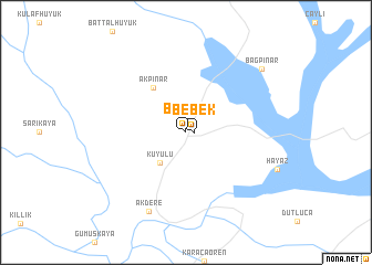 map of Bebek