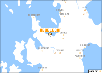 map of Bebeledon