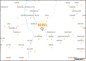 map of Bebel
