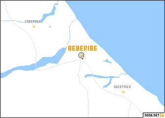 map of Beberibe