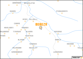 map of Bebeza
