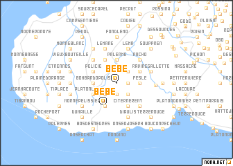 map of Bébé