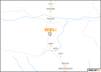 map of Bebili