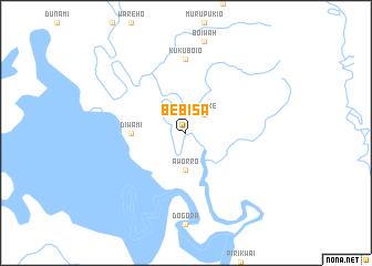 map of Bebisa
