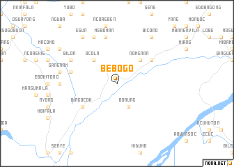 map of Bebogo