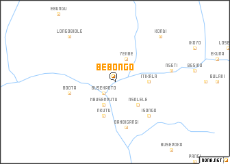 map of Bebongo